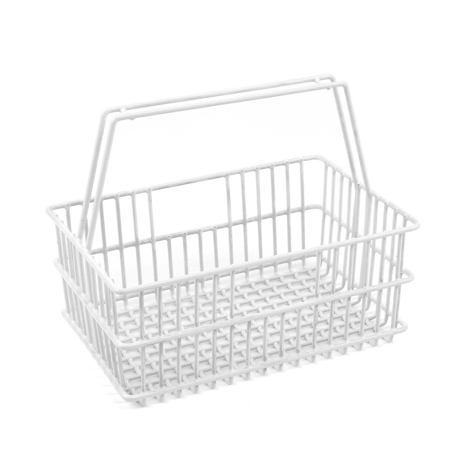 Design Ideas LaCrate 3.74 Qt. Basket, White (1001)