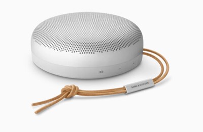 Bang & Olufsen Beosound A1 2nd Gen Portable Wireless Bluetooth Speaker with Voice Assist & Alexa Integration, Grey Mist