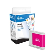 Quill Brand® Remanufactured Magenta Standard Yield Ink Cartridge Replacement for Brother LC51 (LC51M