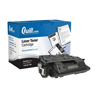Quill Brand® Remanufactured Black Extended Yield Toner Cartridge Replacement for HP 61X (C8061X) (Lifetime Warranty)