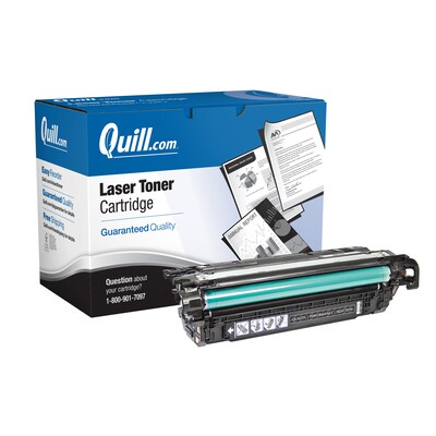 Quill Brand® Remanufactured Black High Yield Toner Cartridge Replacement for HP 649A (CE260X) (Lifet