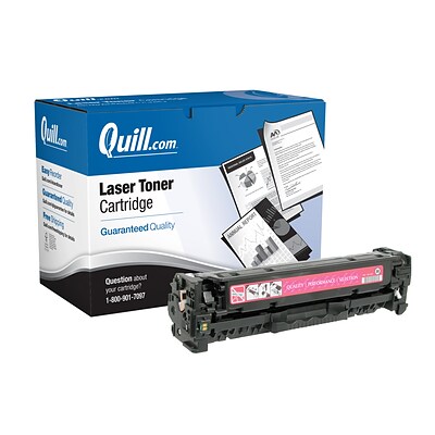 Quill Brand® HP 305 Remanufactured Magenta Laser Toner Cartridge, Standard Yield (CE413A) (Lifetime Warranty)