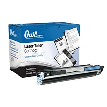 Quill Brand® Remanufactured Cyan Standard Yield Toner Cartridge Replacement for HP 126A (CE311A) (Li