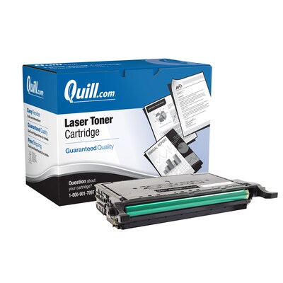 Quill Brand® Remanufactured Black Standard Yield Toner Cartridge Replacement for Samsung CLP-775 (CLT-K609S) (Lifetime Warranty)