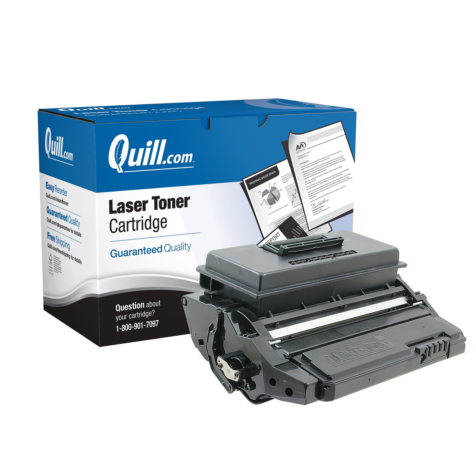 Quill Brand® Remanufactured Black High Yield Toner Cartridge Replacement for Xerox 3600 (106R01371) (Lifetime Warranty)