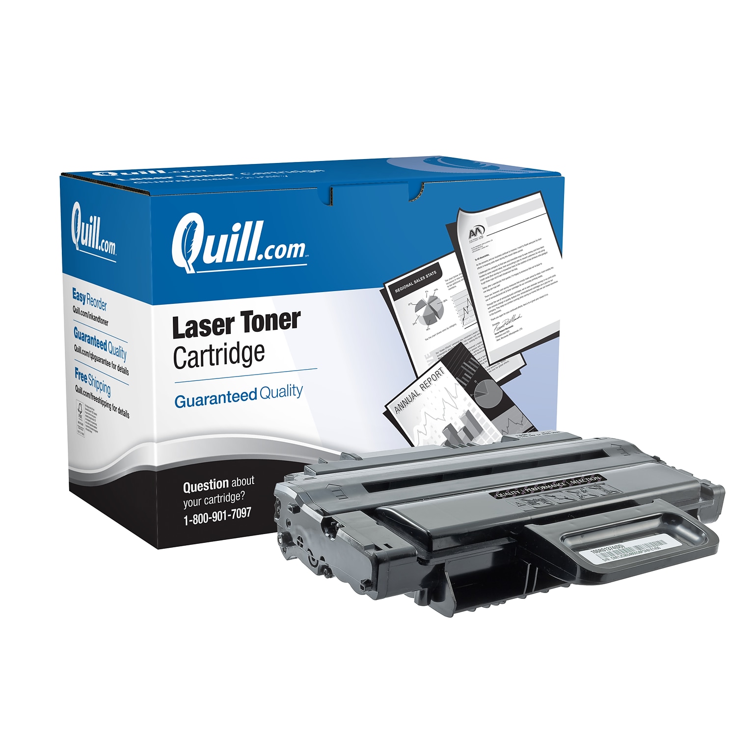 Quill Brand® Remanufactured Black High Yield Toner Cartridge Replacement for Xerox 3250 (106R01373/106R01374)