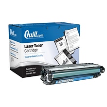 Quill Brand® Remanufactured Cyan Standard Yield Toner Cartridge Replacement for HP 307A (CE741A) (Li