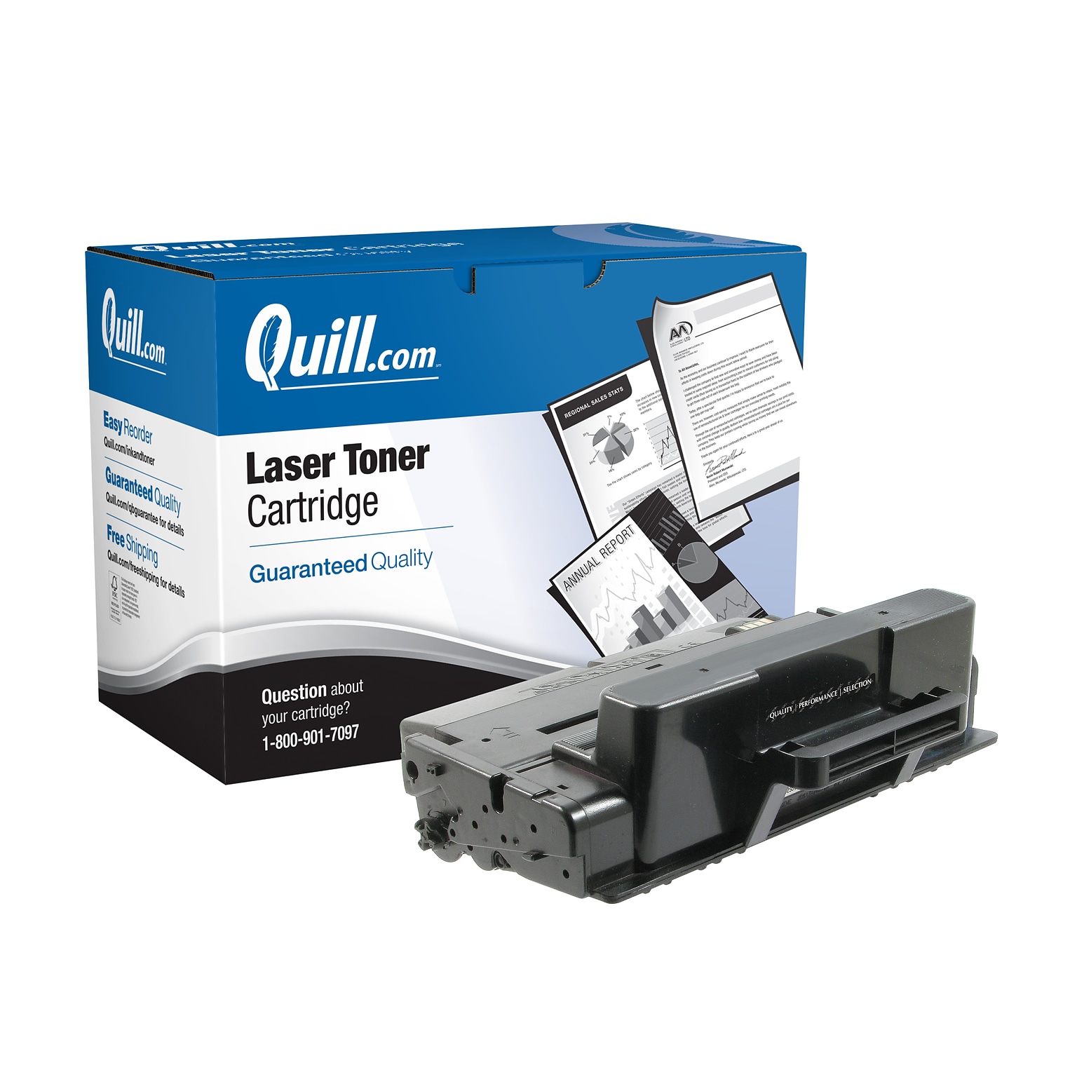 Quill Brand® Remanufactured Black High Yield Toner Cartridge Replacement for Xerox 3320 (106R02307) (Lifetime Warranty)