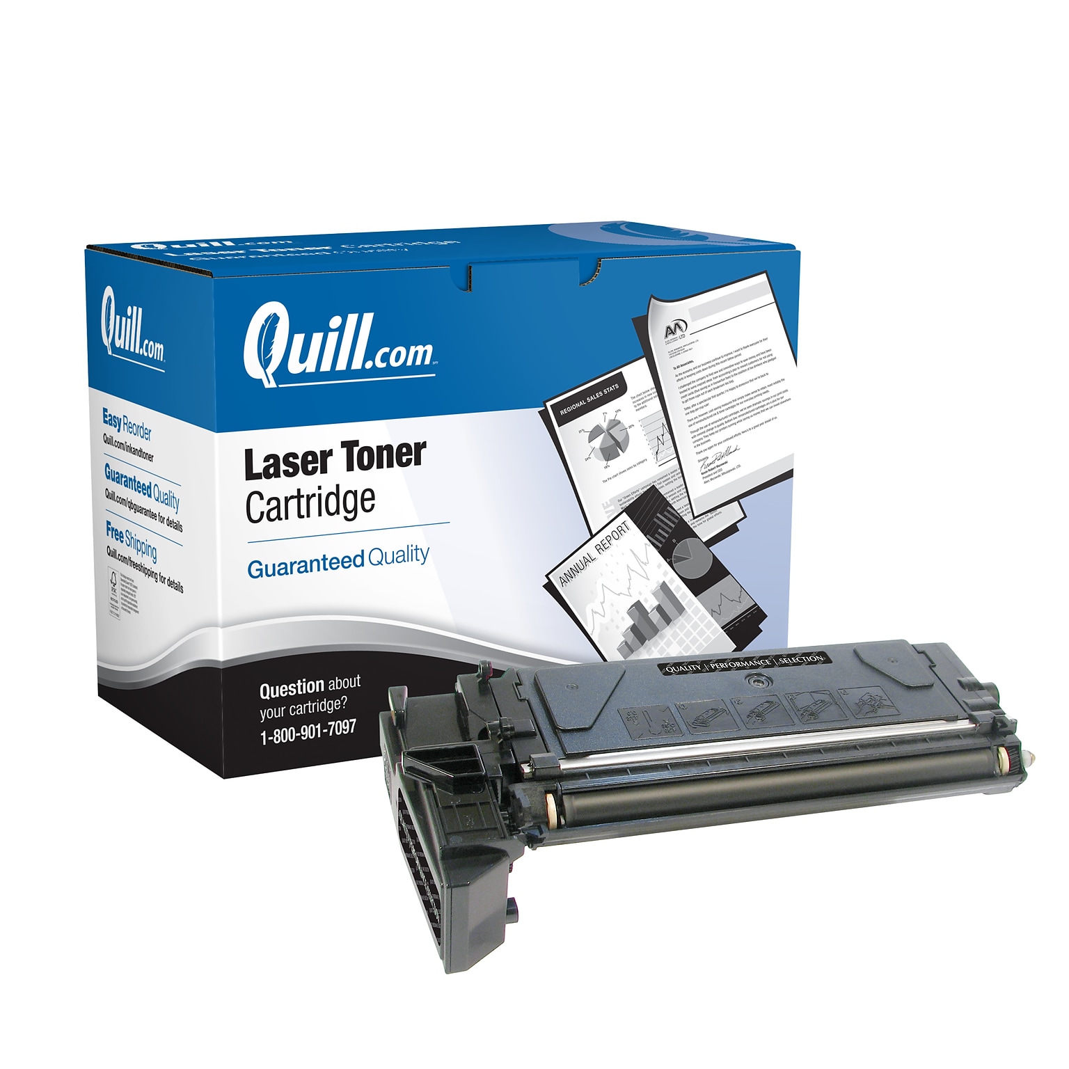Quill Brand® Remanufactured Black Standard Yield Toner Cartridge Replacement for Xerox M20/M20i/C20 (106R01047)