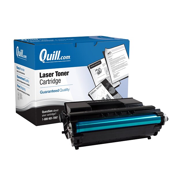 Quill Brand® Remanufactured Black Standard Yield Toner Cartridge Replacement for Oki B710/B720/B730 (52123601)