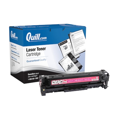 Quill Brand® Remanufactured Magenta Standard Yield Toner Cartridge Replacement for HP 312A (CF383A) (Lifetime Warranty)