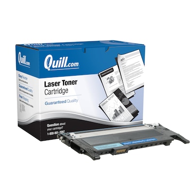 Quill Brand® Remanufactured Cyan Standard Yield Toner Cartridge Replacement for Samsung CLT-407 (CLT