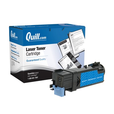 Quill Brand® Remanufactured Cyan High Yield Toner Cartridge Replacement for Xerox 6500/6505 (106R015