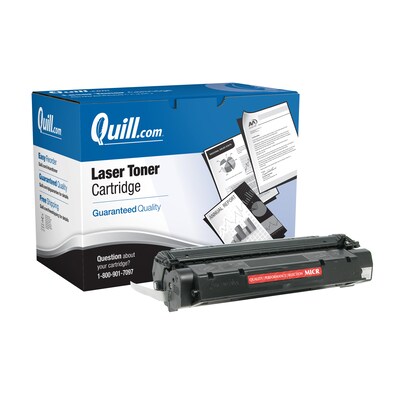 Quill Brand® Remanufactured Black High Yield MICR Toner Cartridge Replacement for HP 15X (C7115X) (L