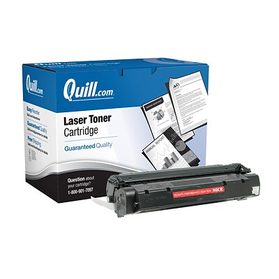 Quill Brand® HP 15 Remanufactured Black MICR Toner Cartridge, Standard Yield (C7115X) (Lifetime Warranty)
