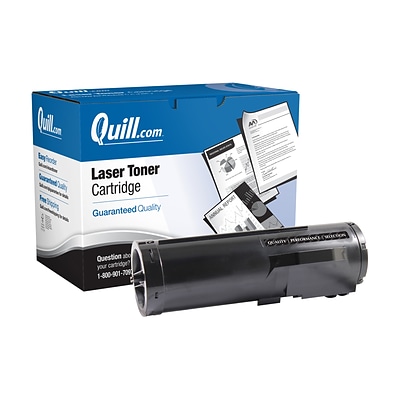 Quill Brand® Remanufactured Xerox 3655 Black Toner Cartridge, High Yield