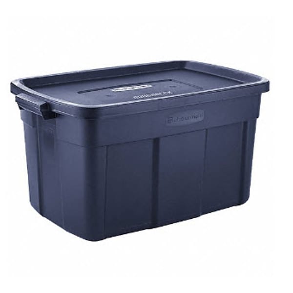 Rubbermaid Roughneck 31 Qt/ 7.75 Gal Clear Stackable Storage