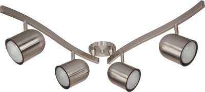 Satco Lighting 3 Light - R30 - Bullet Swivel Track Kit - 15w CFL Included (STL-SAT433825)