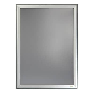 Seco Snapframe Polyvinyl Chloride Poster Board, 36 x 48, Silver (32SN3648-SV)