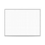 Ghent 1 x 1 Grid Magnetic Whiteboard, 2H x 3W (GRPM321G-23)