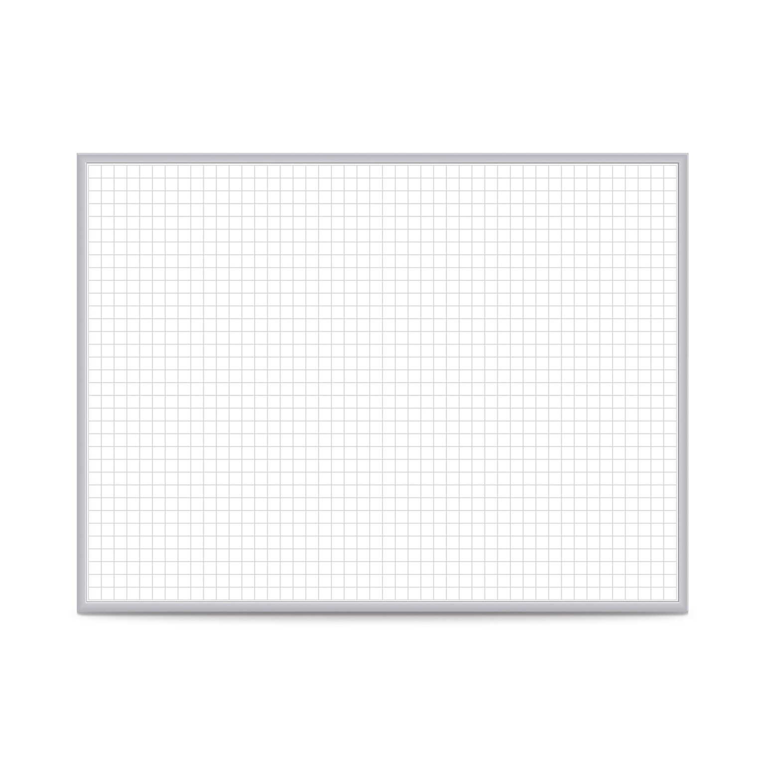 Ghent 1 x 1 Grid Magnetic Whiteboard, 3H x 4W (GRPM321G-34)