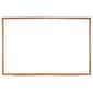 Ghent Magnetic Porcelain Whiteboard with Wood Frame, 4'H x 10'W (M1W-410-4)