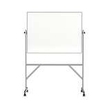 Ghent Reversible Magnetic Porcelain Whiteboard with Aluminum Frame, 3H x 4W (ARM1M134)