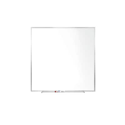 Ghent 4H x 4W Magnetic Porcelain Whiteboard with Aluminum Frame (M1-44-4)