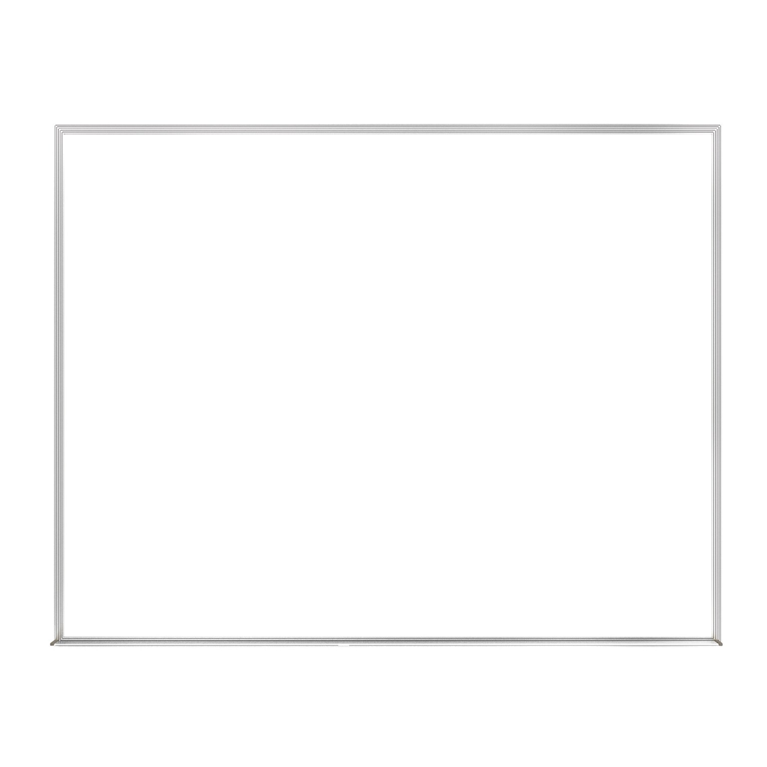 Ghent Non-Magnetic Whiteboard with Aluminum Frame, 18H x 24W (M2-18-1)