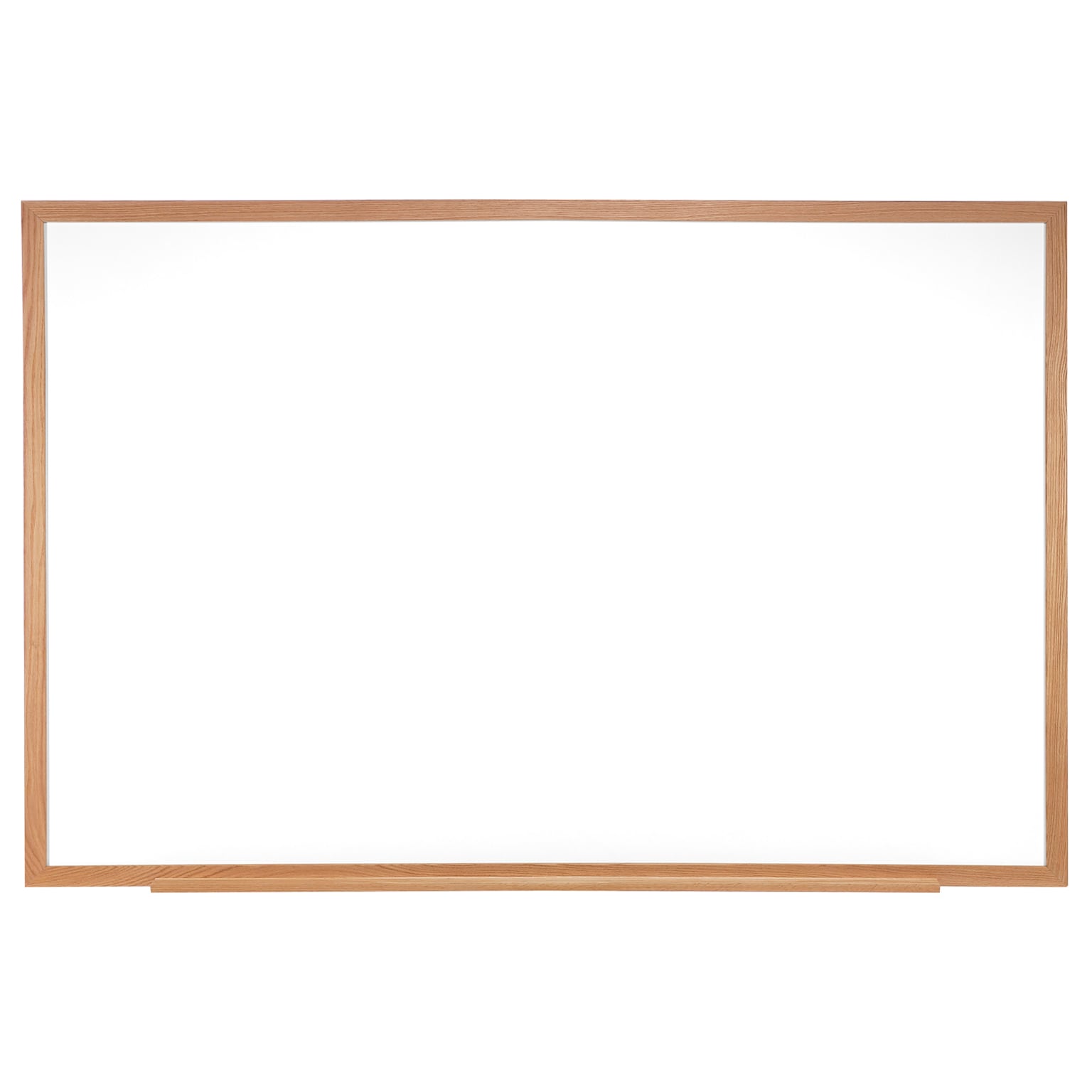 Ghent Non-Magnetic Whiteboard with Wood Frame, 3H x 5W (M2W-35-4)
