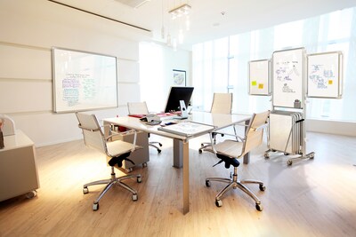 Ghent Nexus Magnetic Porcelain Dry-Erase Whiteboard, Aluminum Frame, 4'H x 6'W (NEX146WMB)
