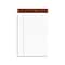 TOPS Legal Junior Notepads, 5 x 8, Narrow, White, 50 Sheets/Pad, 12 Pads/Pack (TOP 7500)