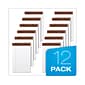 TOPS Legal Junior Notepads, 5" x 8", Narrow, White, 50 Sheets/Pad, 12 Pads/Pack (TOP 7500)