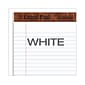 TOPS Legal Junior Notepads, 5" x 8", Narrow Ruled, White, 50 Sheets/Pad, 12 Pads/Pack (TOP 7500)
