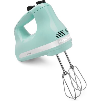 KitchenAid Ultra Power 5-Speed Hand Mixer, Ice Blue (KHM512IC)