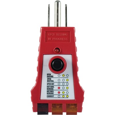 GE 110V–125V GFCI Tester (50957)