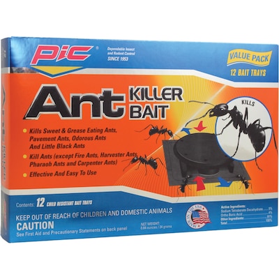 Pic-Corp Plastic Ant-Killing Systems, 12/Pack (PLASBON)