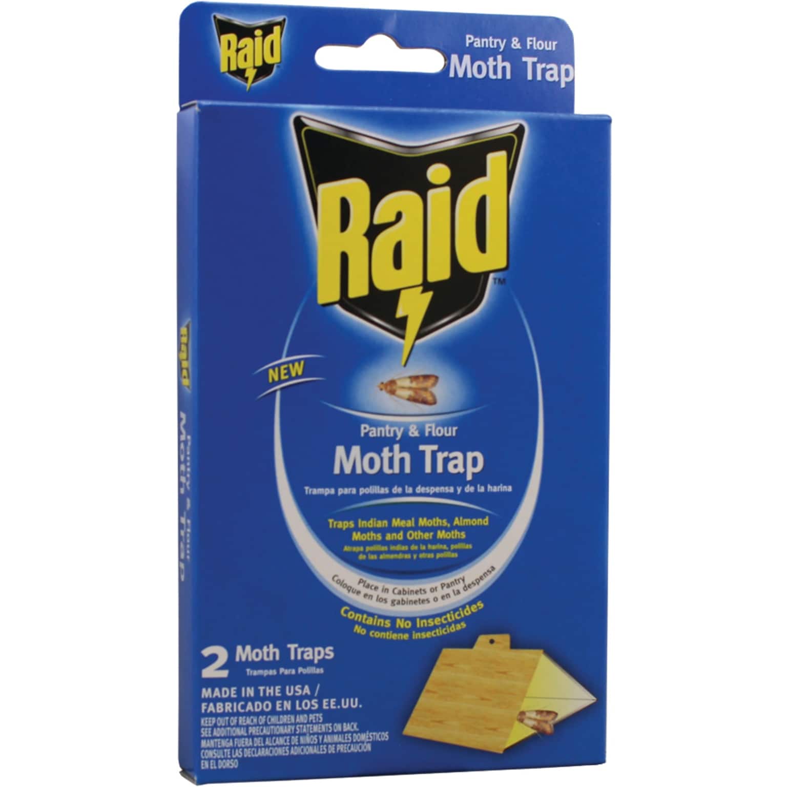 Pic-Corp Raid Pantry Moth Trap, 2/Pack (PMOTHRAID)