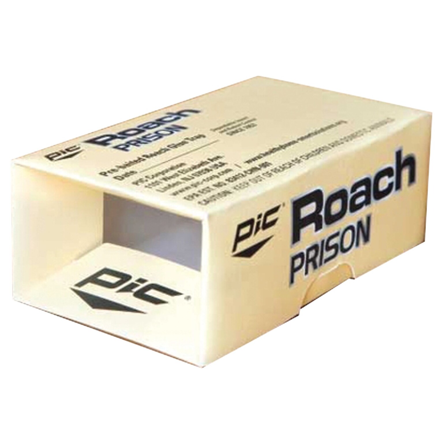 Pic-Corp Roach Prison Covered Insect Glue Trap, 2 pk (PCORP)