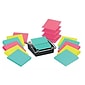 Post-it® Super Sticky Pop-Up Notes Dispenser for 3" x 3" Notes, Black, 12 Pads (DS33012SSVP)