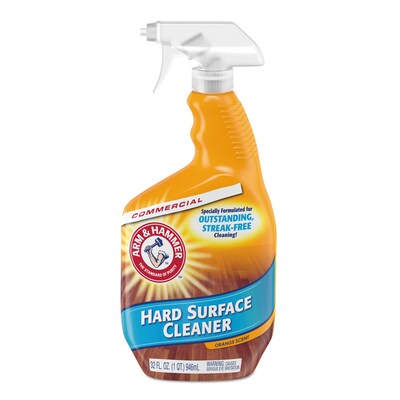 Arm & Hammer™ Hard Surface Cleaner, Orange Scent, 32 oz Trigger Spray Bottle, 6/Carton