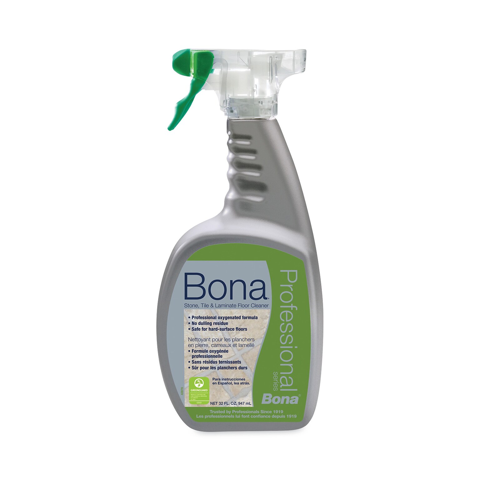 Bona® Stone, Tile and Laminate Floor Cleaner, Fresh Scent, 32 oz Spray Bottle