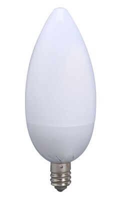 Viribright 40W Equivalent Warm White 2700K, Dimmable Chandelier LED Light Bulb, 12 Pack (753637)