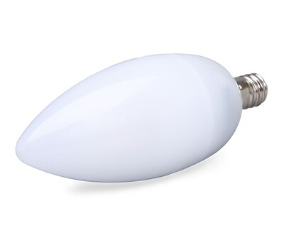 Viribright 40W Equivalent Warm White 2700K, Dimmable Chandelier LED Light Bulb, 12 Pack (753637)