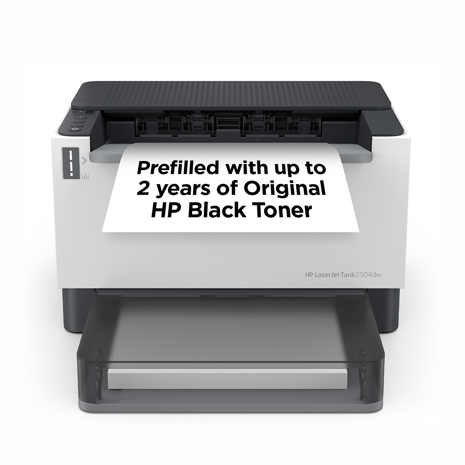 2504dw Wireless Black & White Refillable Laser Printer Prefilled with Up to 2 Years |