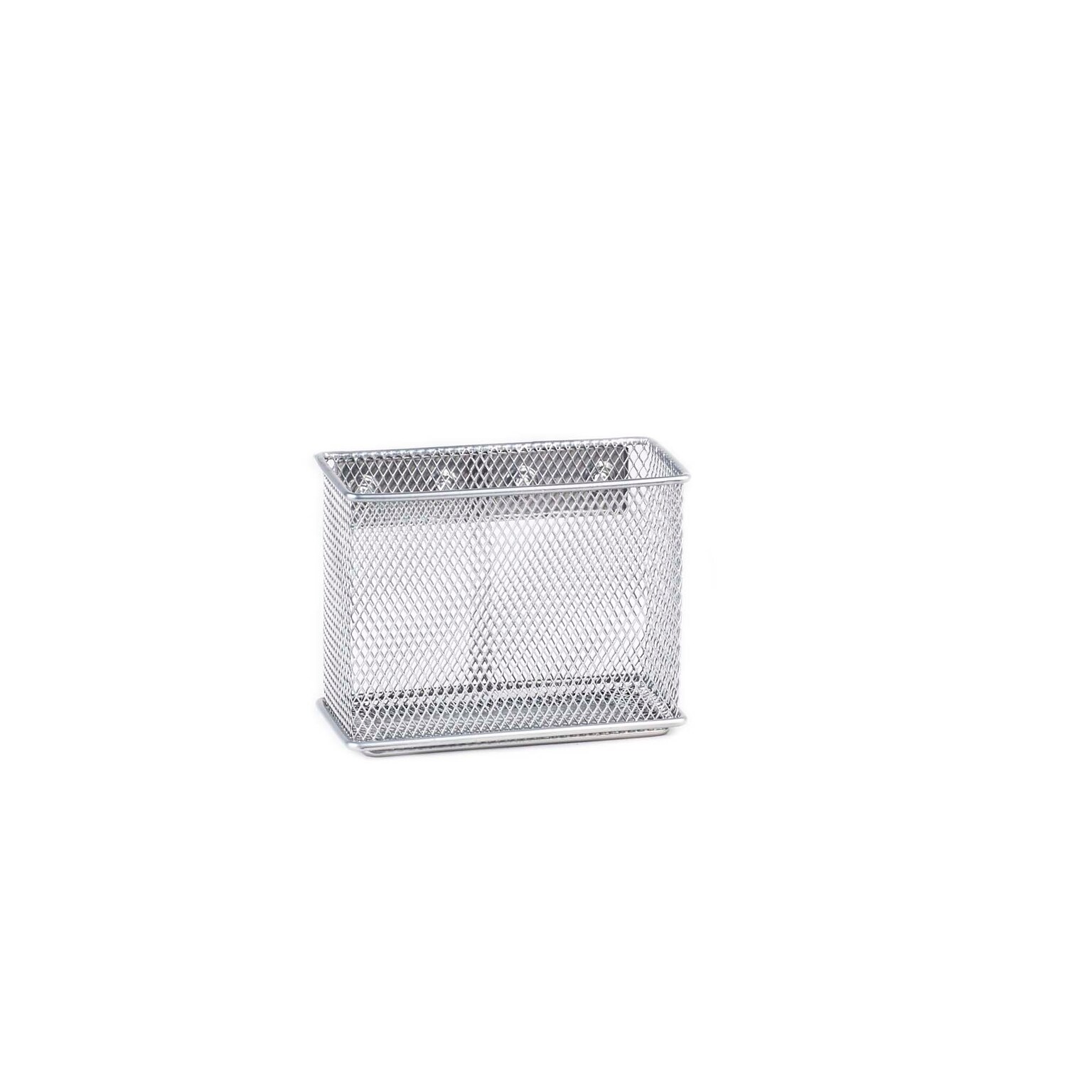 Design Ideas Mesh MagNet Bin, Medium, Silver (351319)