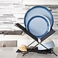 Better Houseware Coated-Steel Folding Dish Rack, Black (BTH1489E)