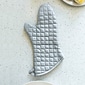 Better Houseware Silver Silicone Oven and BBQ Mitt, Silver, (1593)