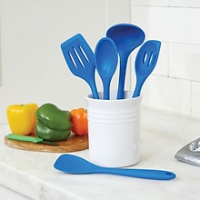 Better Houseware Silicone Cooking Utensils, 5-Piece (3500/B)