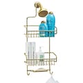 Better Houseware Rustproof Extra-Large Shower Caddy, Gold (886.2)